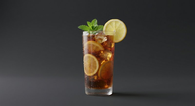 Ice Tea Λεμόνι σε Ποτήρι