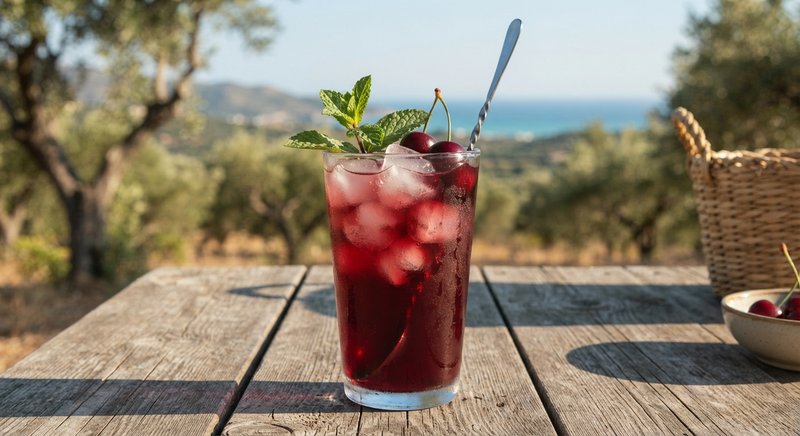 Σπιτική Βυσσινάδα